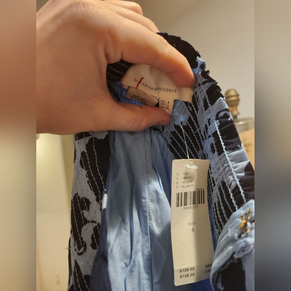 NWT Anthropologie Lenora Tiered Maxi Skirt - Picture 4 of 6